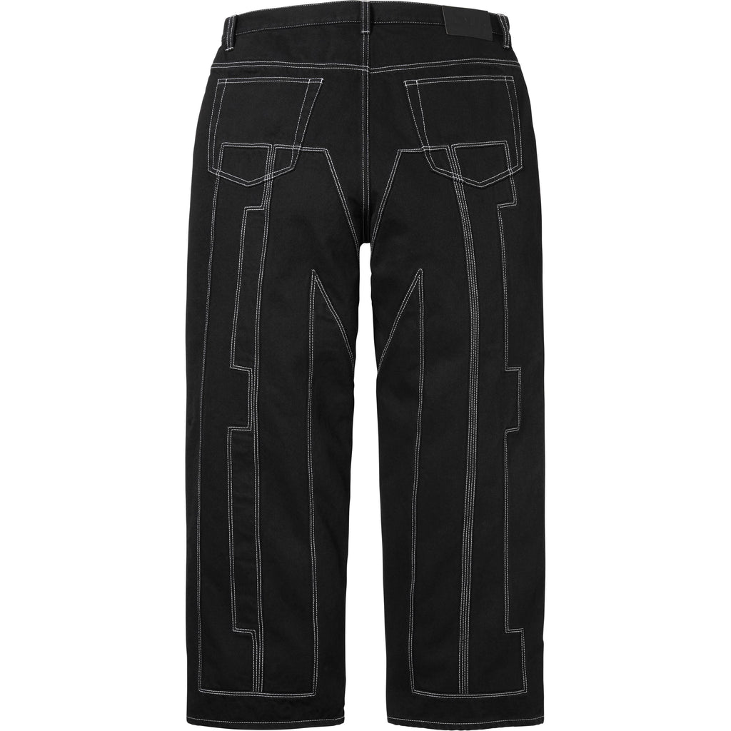 Inset Spellout Baggy Jean - Shop - Supreme