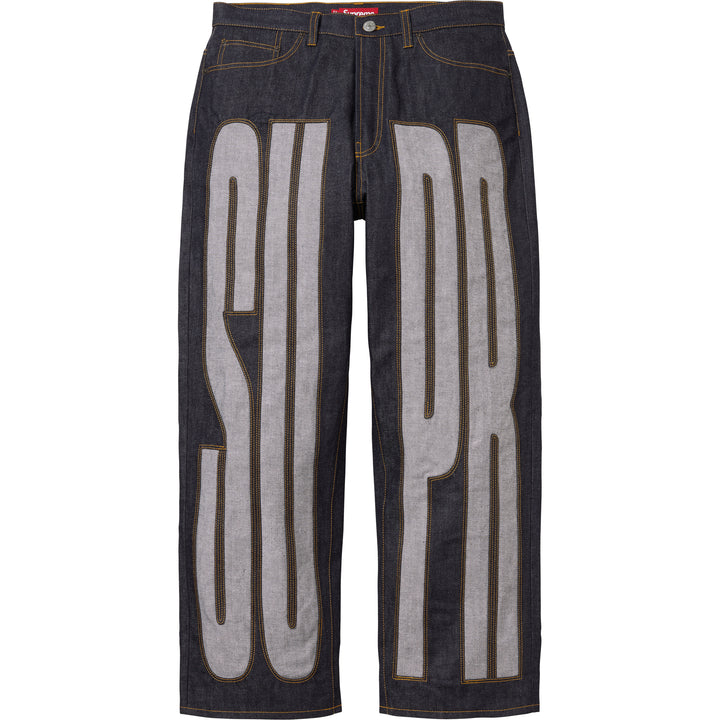 Inset Spellout Baggy Jean - Shop - Supreme