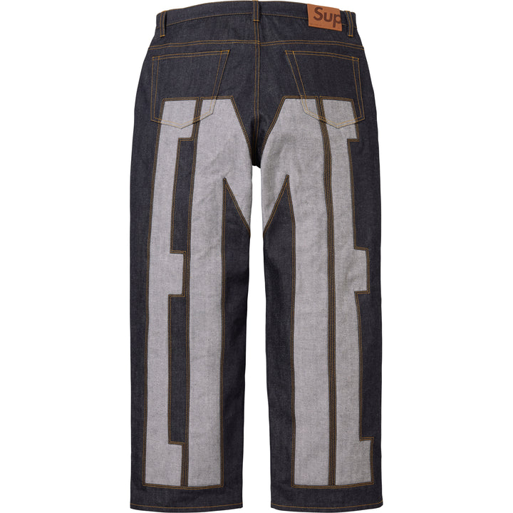 Inset Spellout Baggy Jean - Shop - Supreme