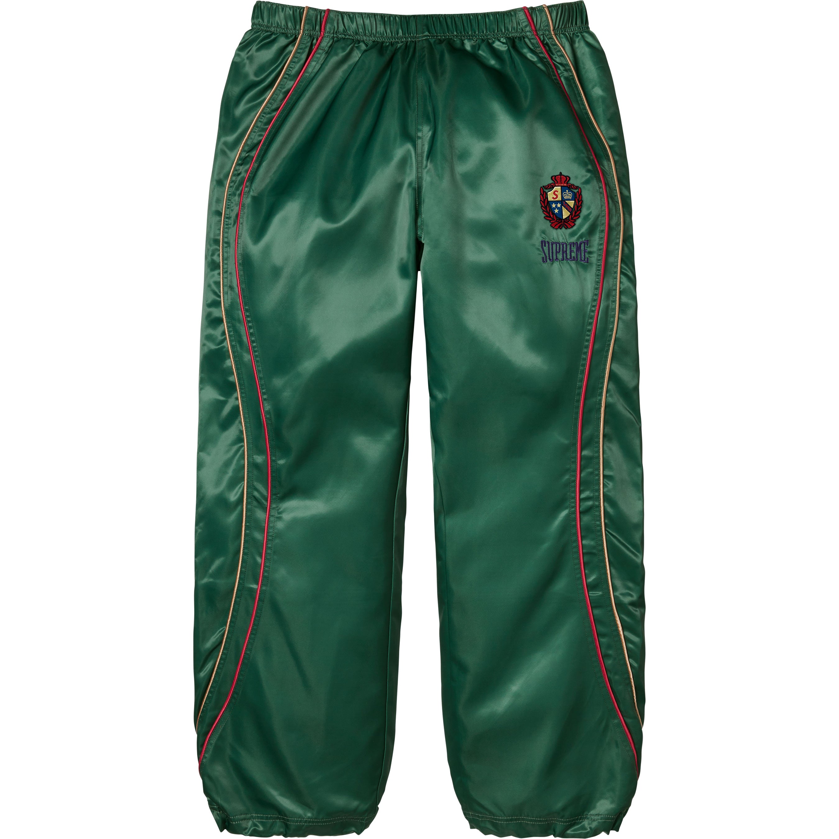 ㊳ 半額 PRANK PROJECT Satin Track Pants WHT