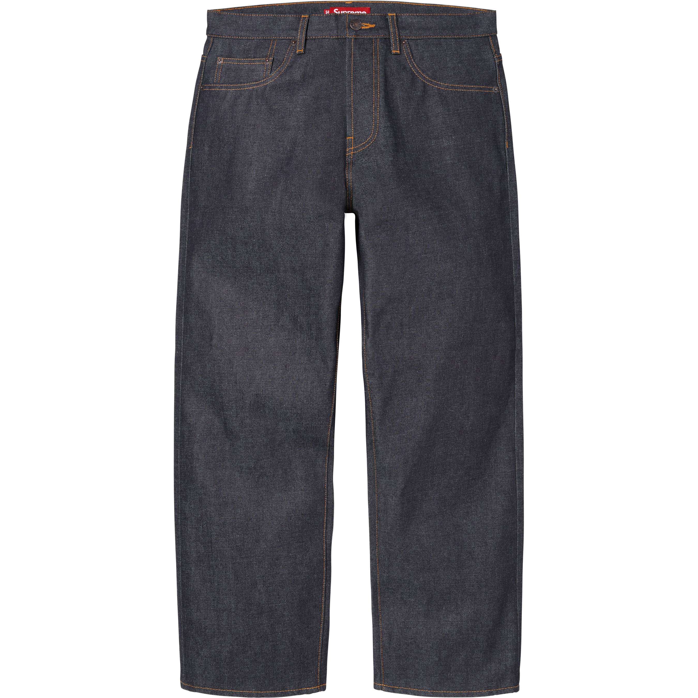 Rigid Loose Fit Selvedge Jean - Shop - Supreme