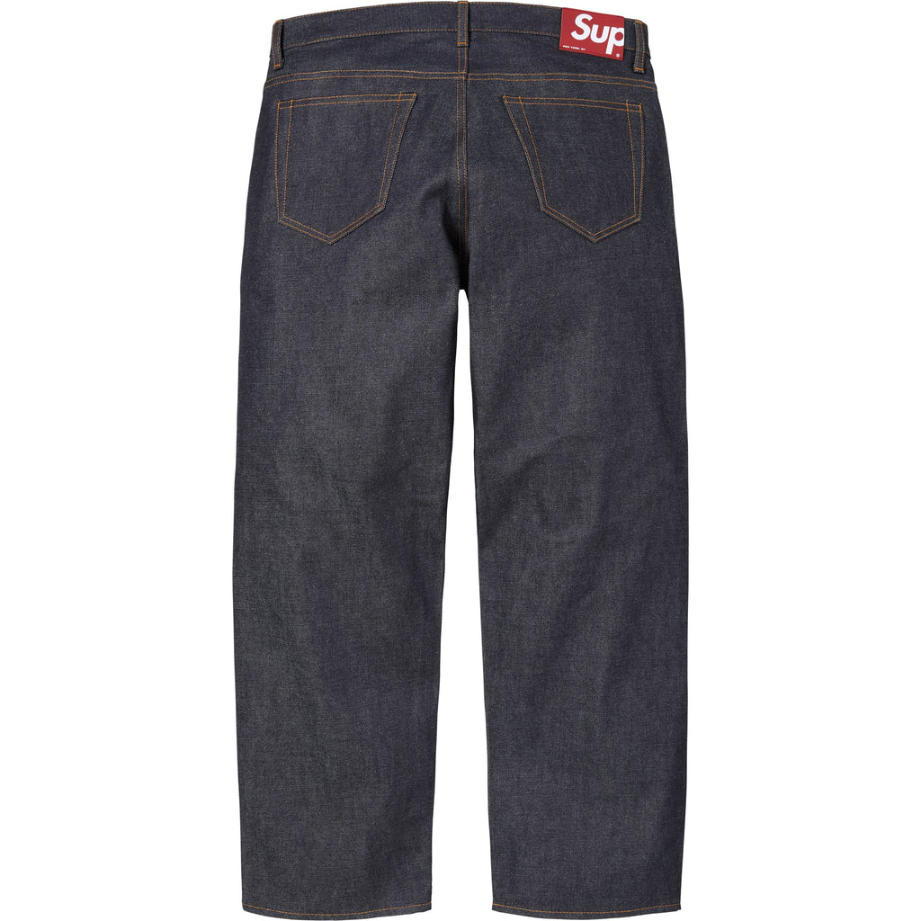Rigid Loose Fit Selvedge Jean - Shop - Supreme