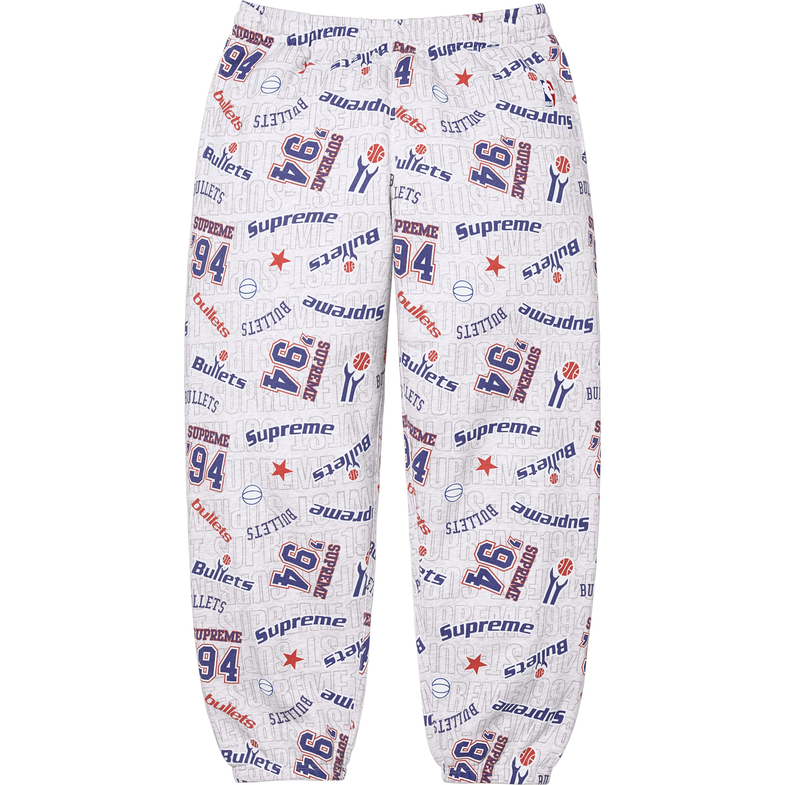 Supreme NBAロゴ入りバスケットボールパンツ 34 Supreme®/Mitchell & Ness® Teams Sweatpant - Shop - Supreme