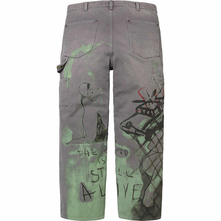 Supreme/Rita Ackermann Double Knee Painter Pant - Shop - Supreme