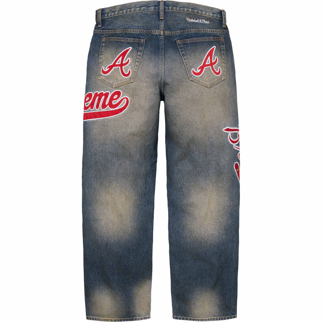 Supreme®/Mitchell & Ness® Atlanta Braves™ Loose Fit Jean