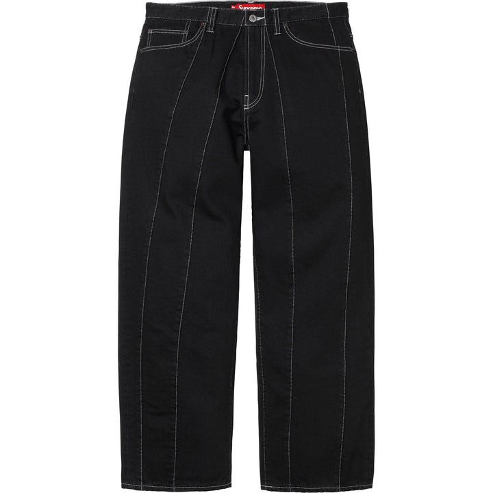 「高評価！」注目のレビュ Stripe Paneled Baggy Supreme - Shop - Jean ジャケット・アウター