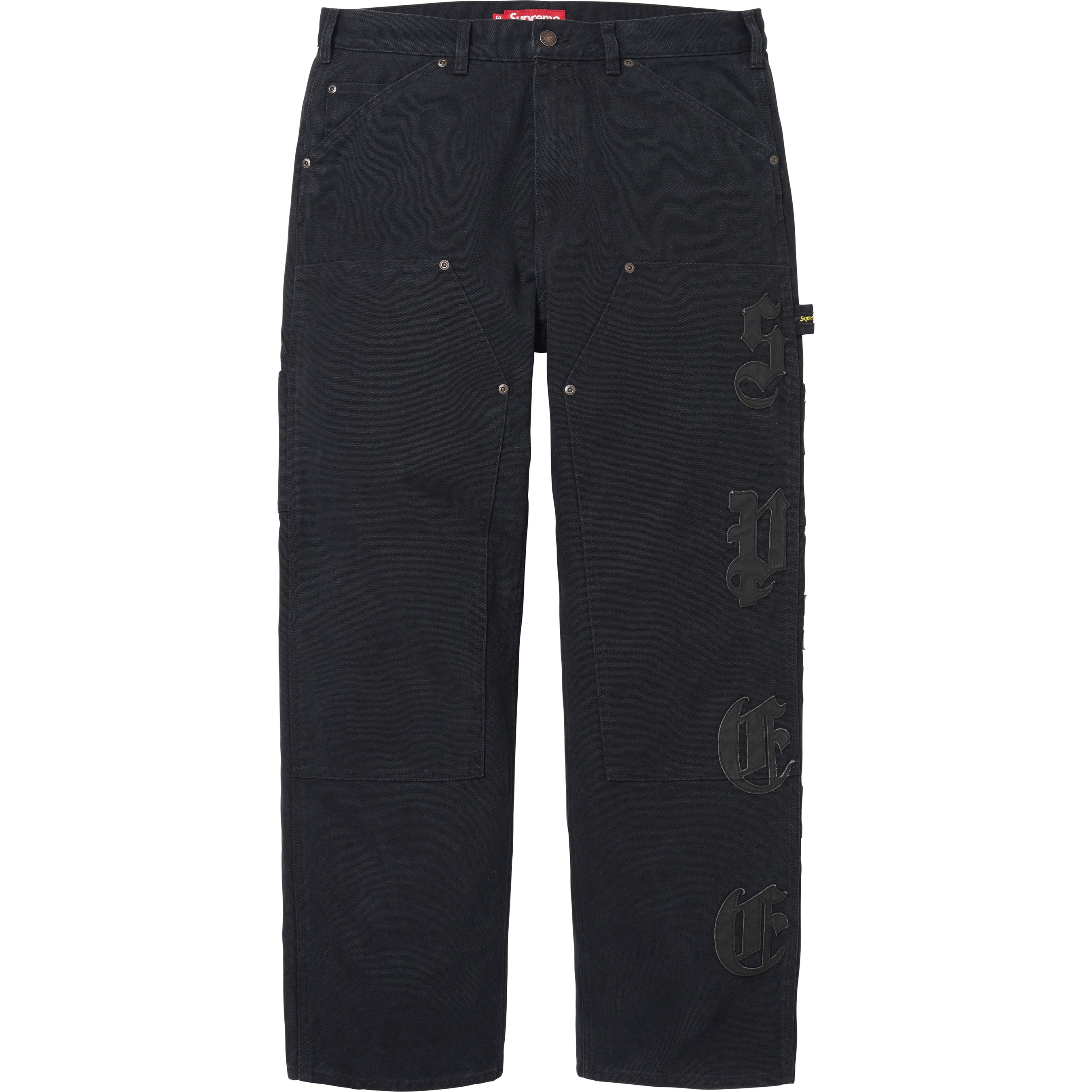 Leather Appliqué Double Knee Painter Pant - Shop - Supreme