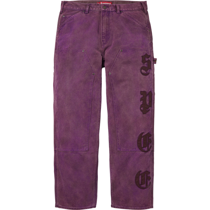 Leather Appliqué Double Knee Painter Pant - Shop - Supreme