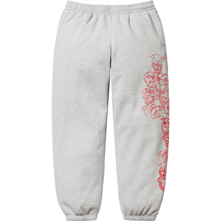 Supreme Pitbulls Embroidered Sweatpant (SS25) - $158
