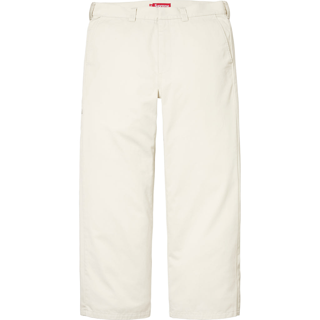 シュプリーム SUPREME 19FW heavy nylon pant 白 Work Pant - Shop - Supreme
