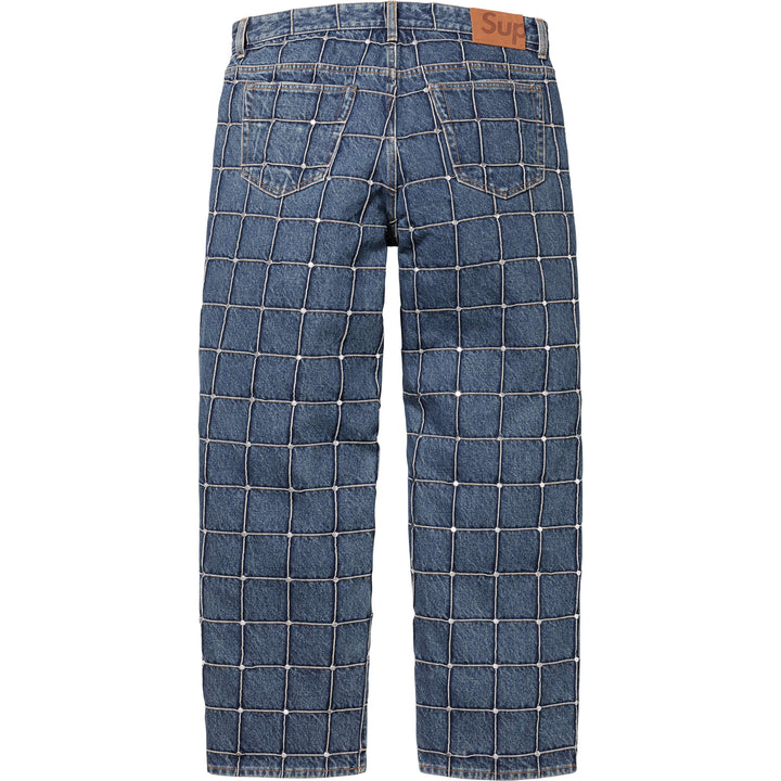 Studded Seam Loose Fit Jean - Shop - Supreme