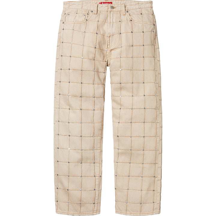 Studded Seam Loose Fit Jean - Shop - Supreme