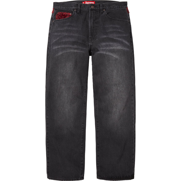 Leopard Faux Fur Loose Fit Jean - Shop - Supreme