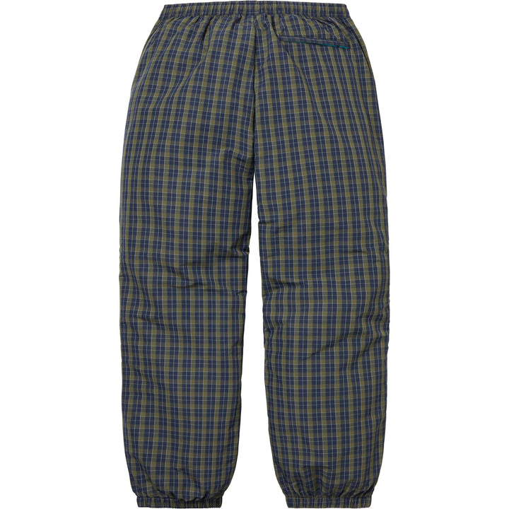 Plaid Warm Up Pant-7