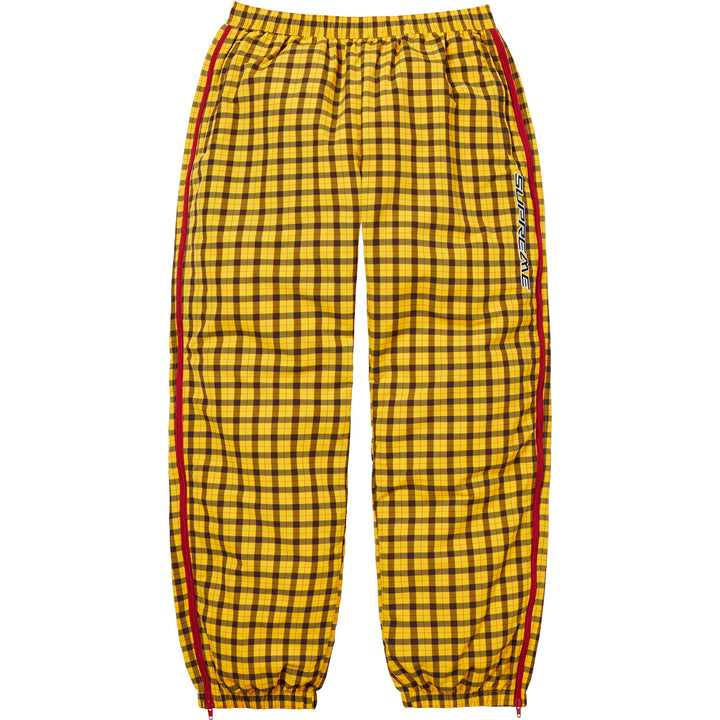 Plaid Warm Up Pant-1