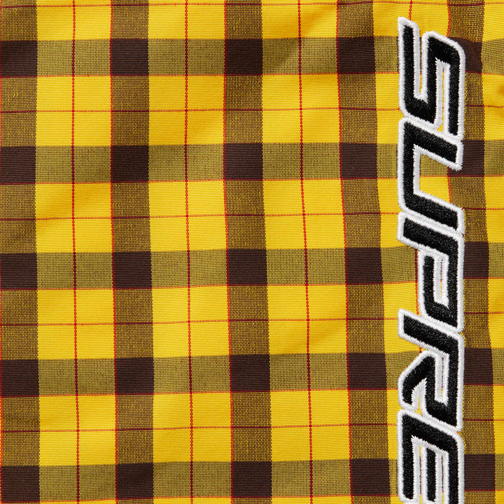 Plaid Warm Up Pant