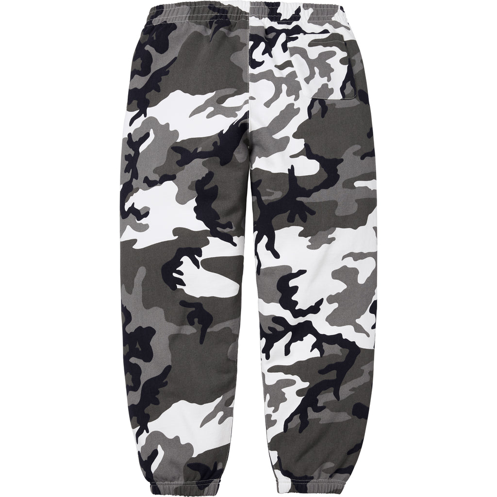 Satin Appliqué Sweatpant