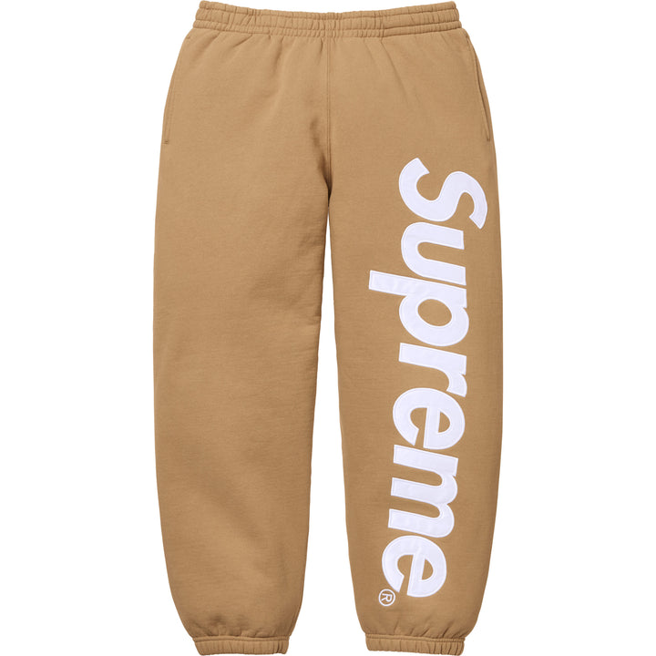 Supreme Satin Appliqué Sweatpant Satin Appliqué Sweatpant - Shop - Supreme