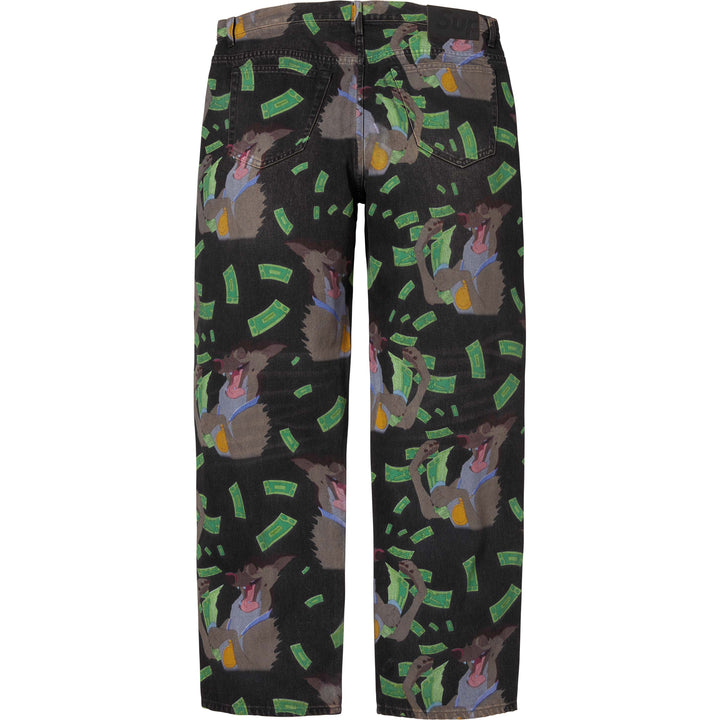 All Dogs Go To Heaven Loose Fit Jean-2