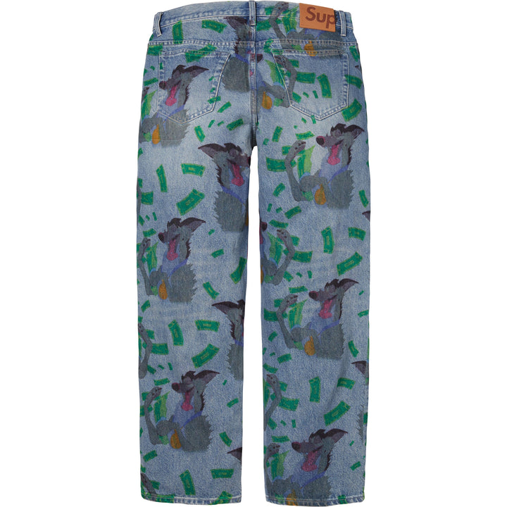 All Dogs Go To Heaven Loose Fit Jean