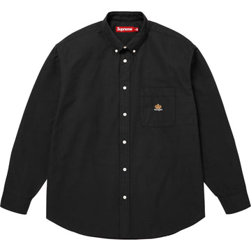 Supreme ボタンダウンシャツ ブラック Shop - Supreme