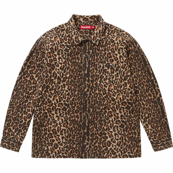 TENDERLOIN FLANNEL シャツ A LEOPARD Sサイズ charlie-b-jackets-blazers-