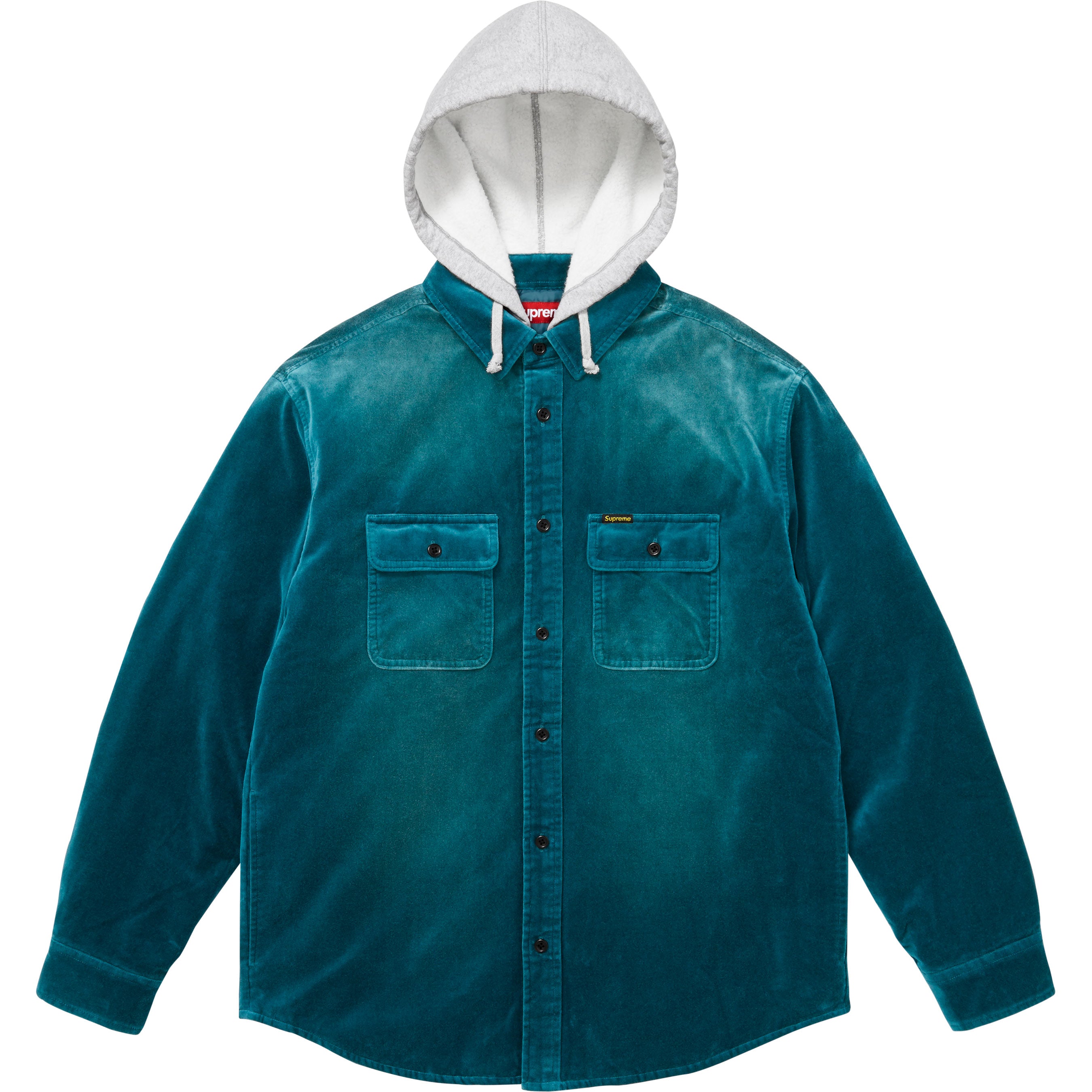 Supreme 25FW Quilted Lined Denim Snap Shirt