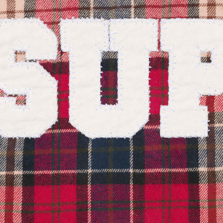 Appliqué Hooded Flannel Shirt - Shop - Supreme