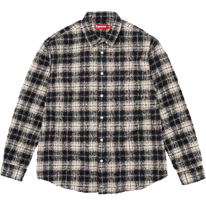 Frayed Textured Plaid Shirt - Shop - Supreme
