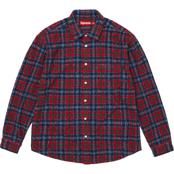 Frayed Textured Plaid Shirt - Shop - Supreme