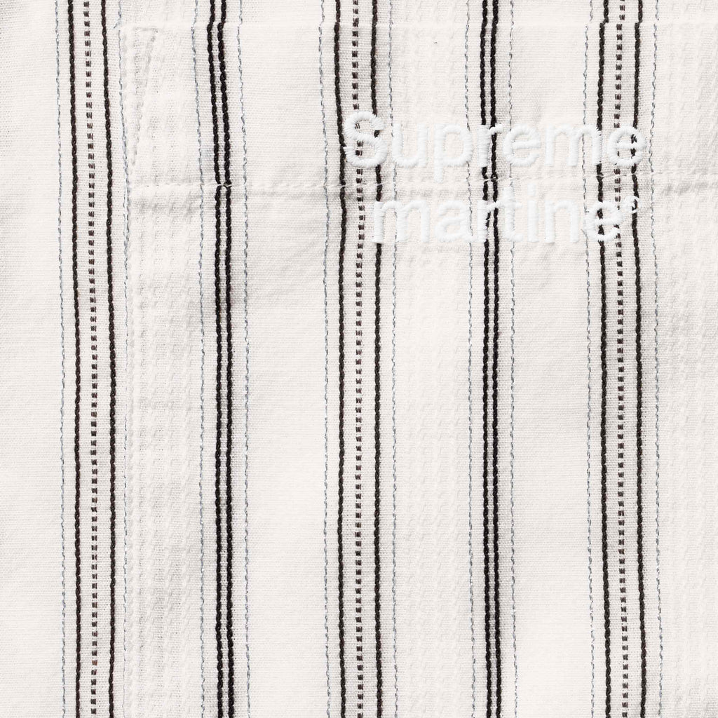 Supreme®/Martine Rose® Metallic Stripe Shirt