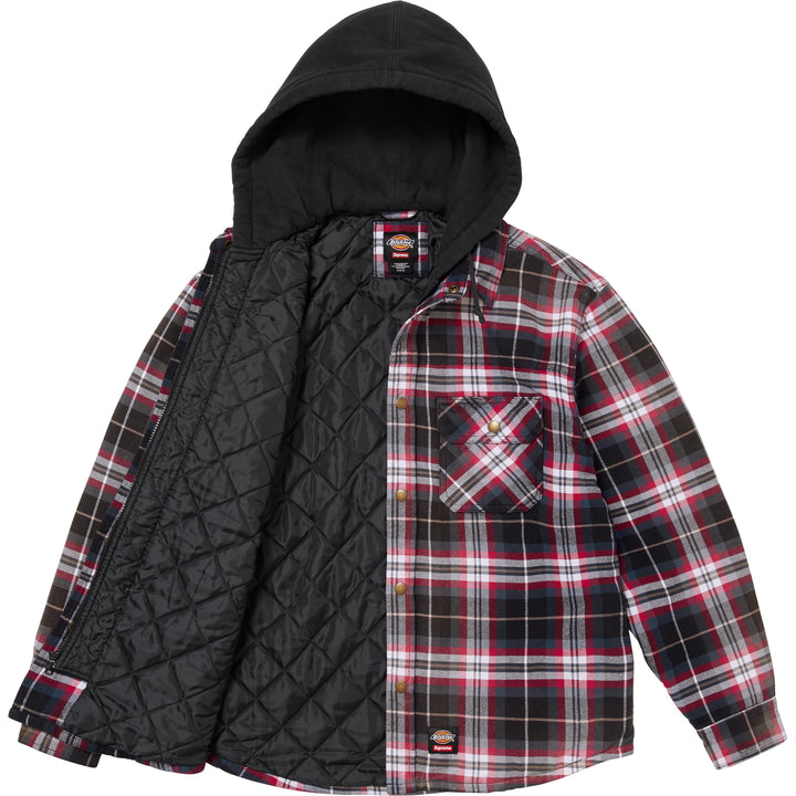Supreme®/Dickies® Lined Zip Up Hooded Flannel Shirt - Shop