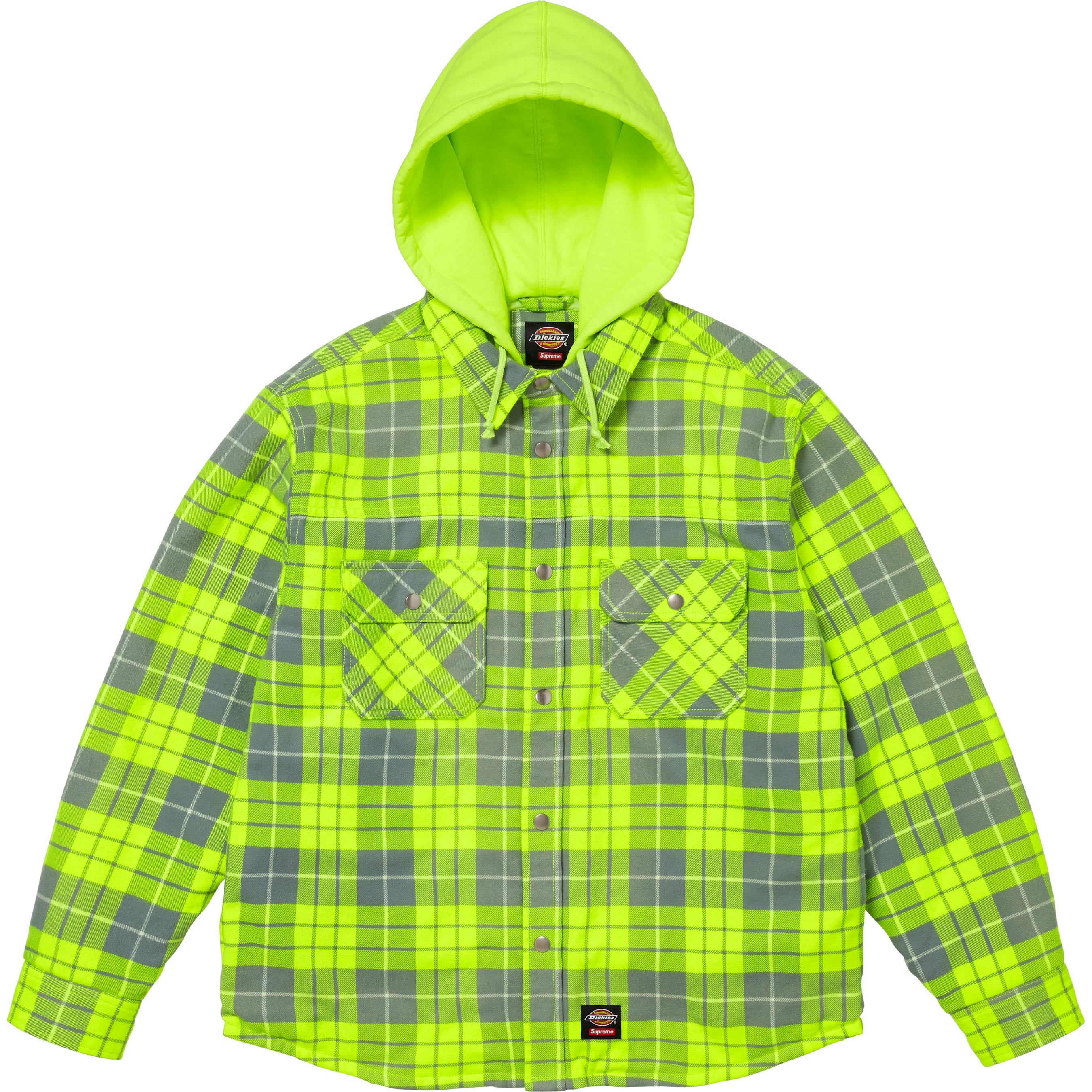スケートボード Supreme Quilted Lined Hooded Flannel Supreme Quilted Lined Hooded Flannel Shirt (SS25) - $168