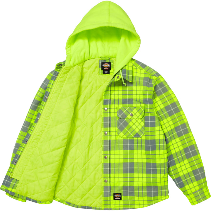 ゆーや。様専SupremePrintedHoodedFlannel shirts Supreme®/Dickies® Lined Zip Up Hooded Flannel Shirt - Shop