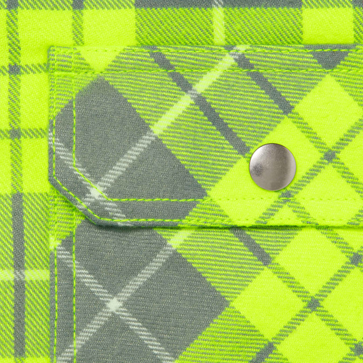 Supreme®/Dickies® Lined Zip Up Hooded Flannel Shirt