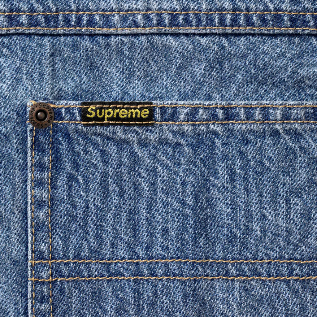 Worn Snap Painter Shirt - Shop - Supreme