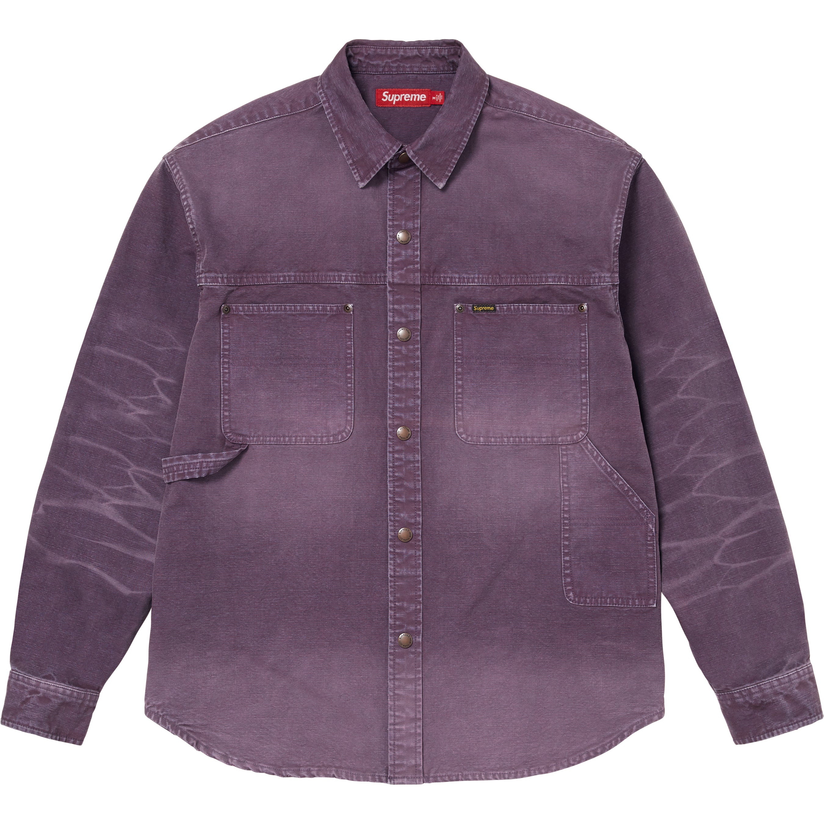M. Supreme Worn Snap Painter Shirt シャツ S20_SS26_WornWorkShirt_WashedP