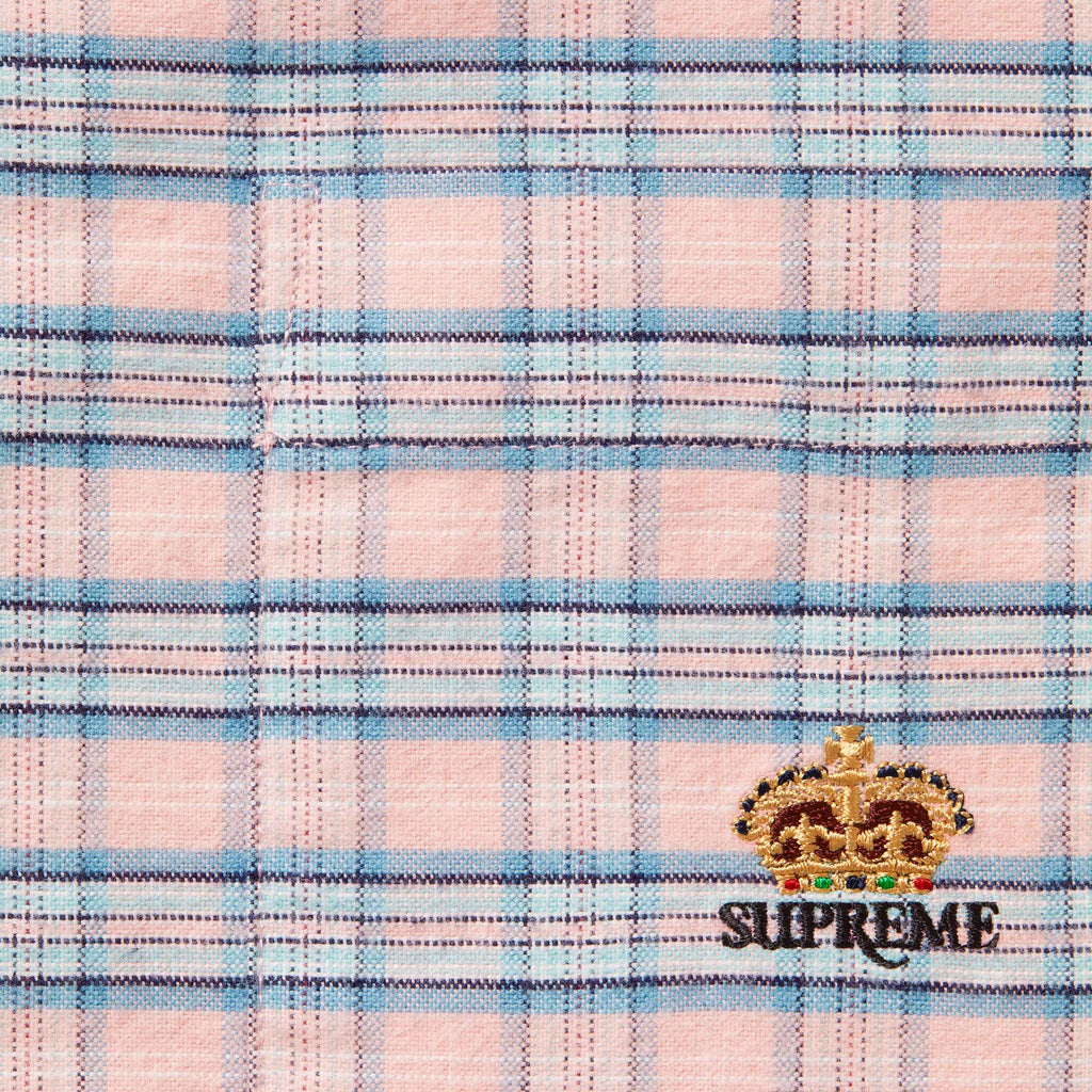トップス SUPREME Loose Fit Flannel Oxford Shirt Supreme Loose Fit Flannel Oxford Shirt (FW25) White Men's - FW25 - US