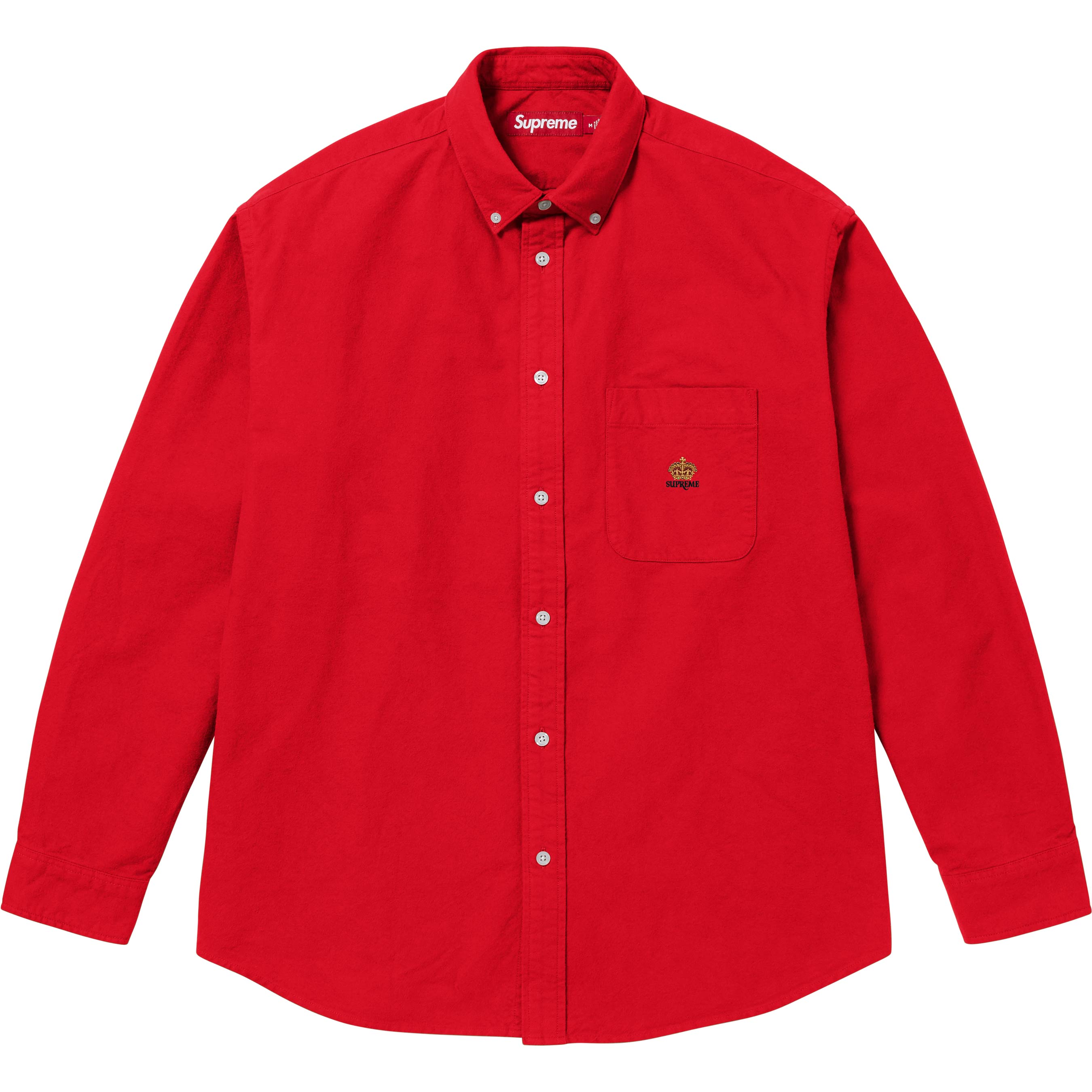 トップス Supreme Oxford Shirt Big Loose Fit Flannel Oxford Shirt - Shop - Supreme