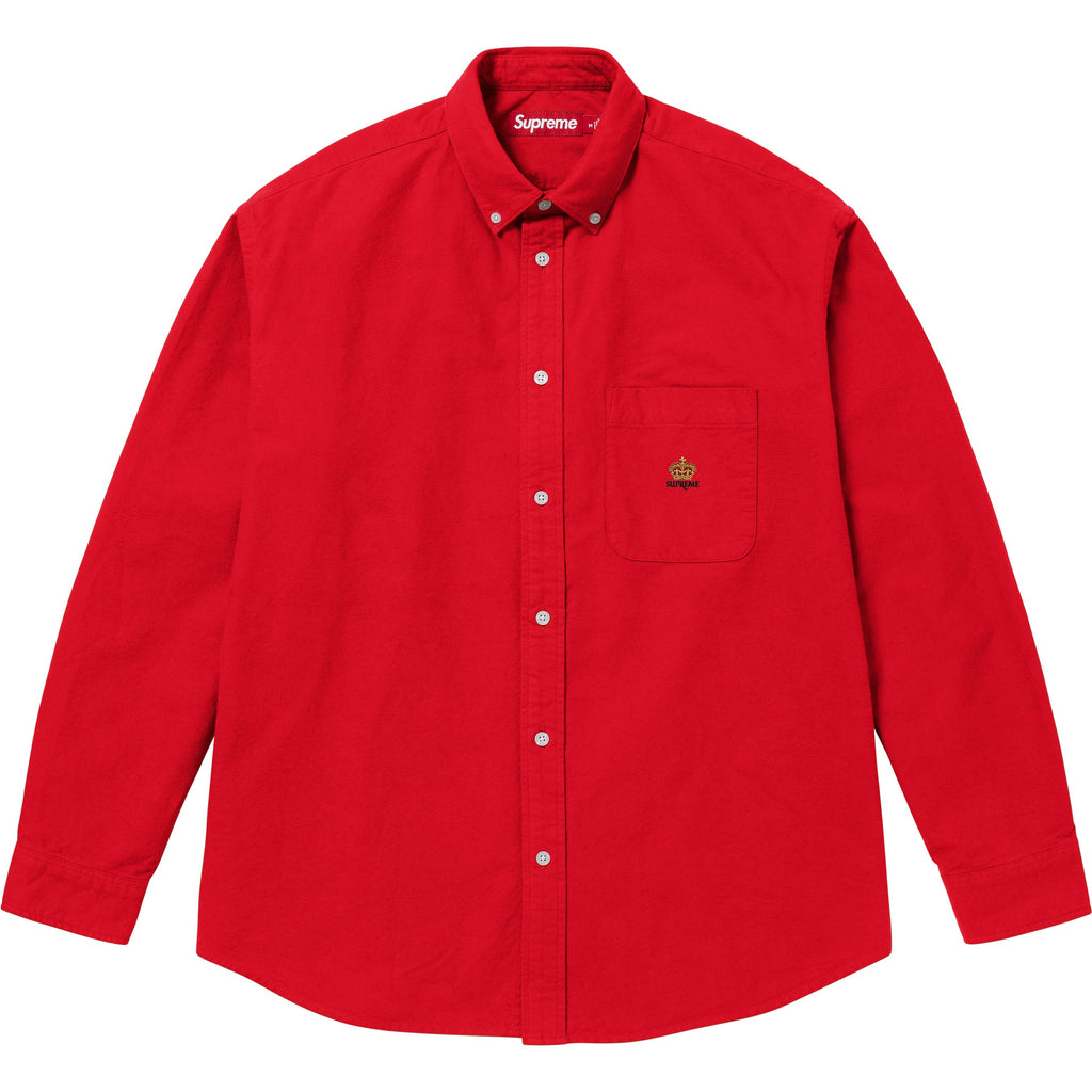 トップス Supreme Loose Fit Flannel Oxford Shirt M Loose Fit Flannel Oxford Shirt - Shop - Supreme