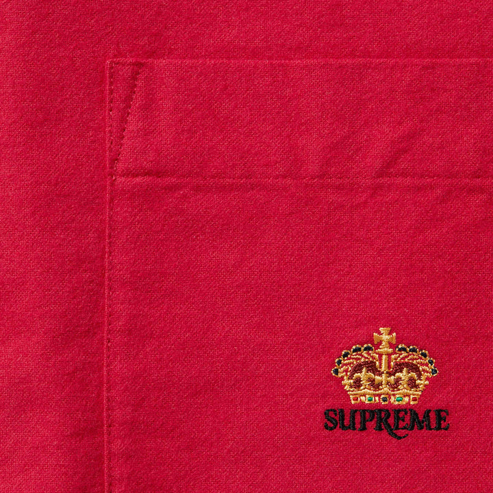 Loose Fit Flannel Oxford Shirt - Shop - Supreme