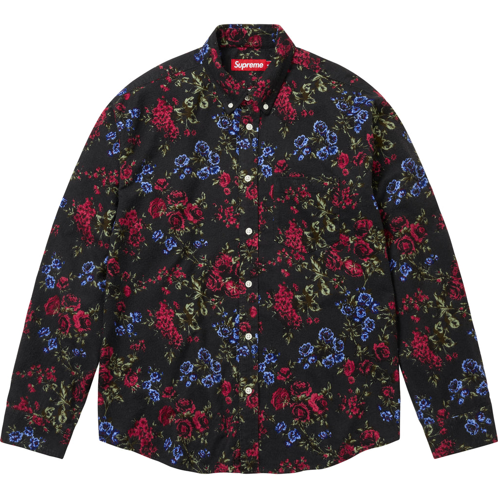 Floral Flannel Shirt