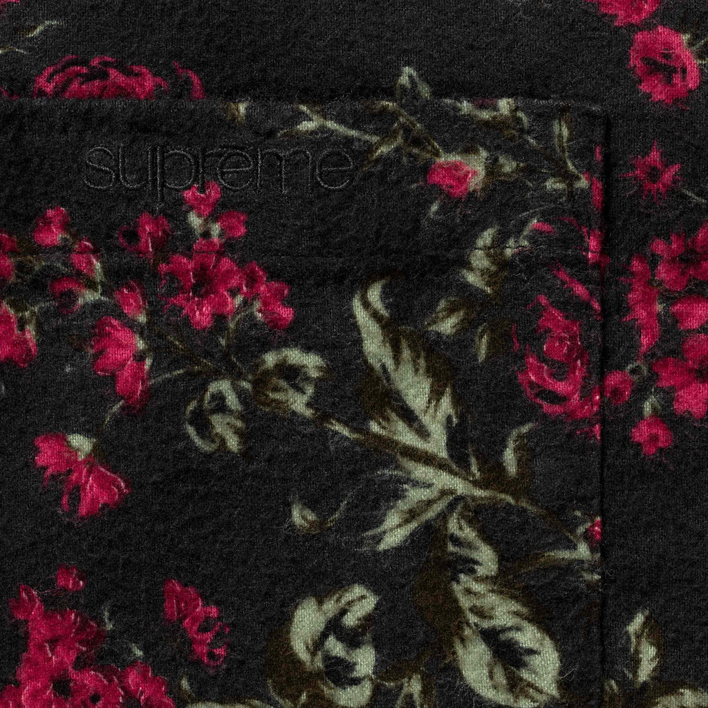 Floral Flannel Shirt