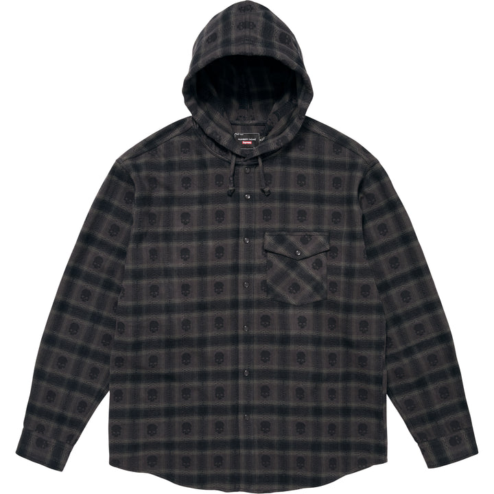 Supreme®/Number (N)ine® Hooded Flannel Shirt - Shop - Supreme