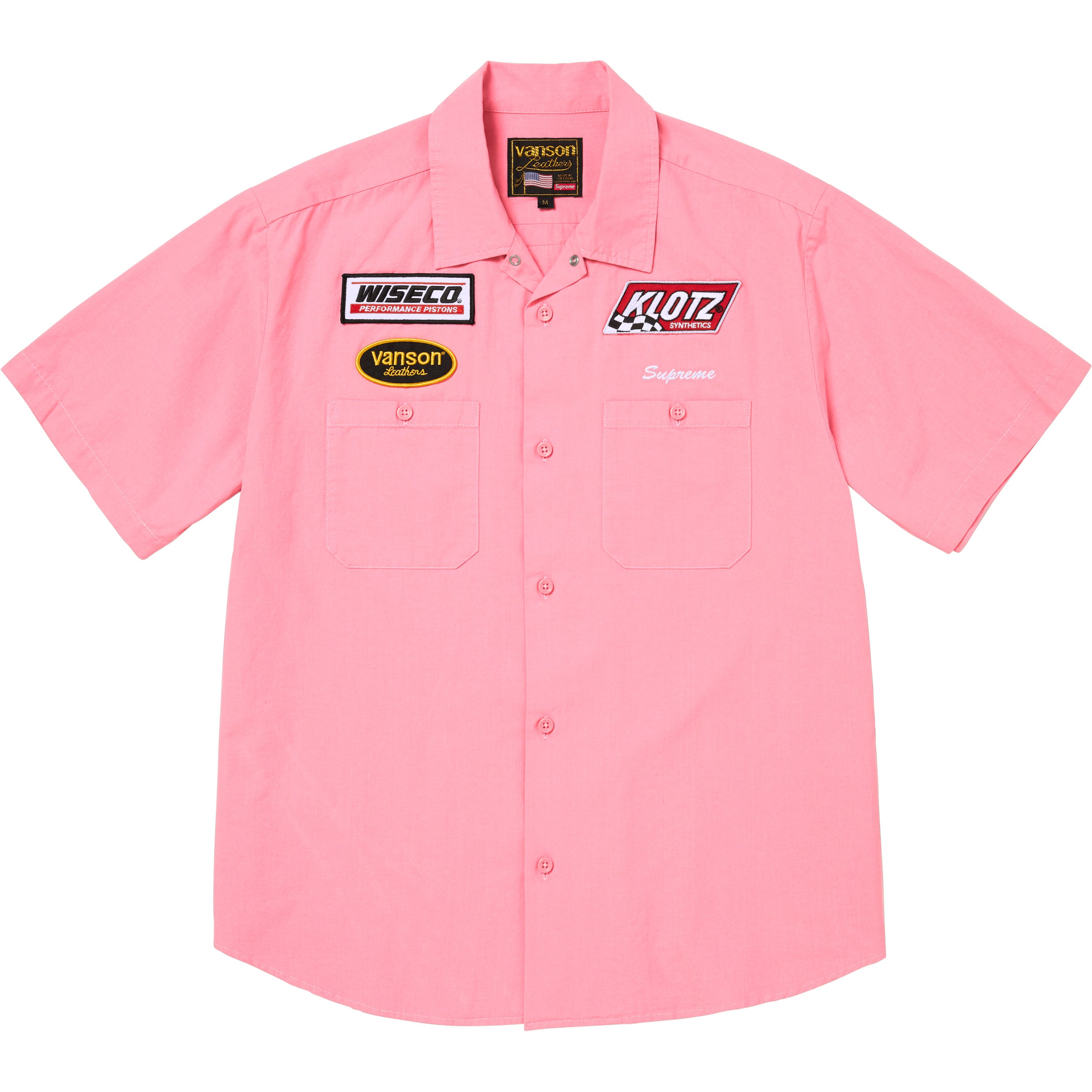Supreme®/Vanson Leathers® S/S Work Shirt - Shop - Supreme