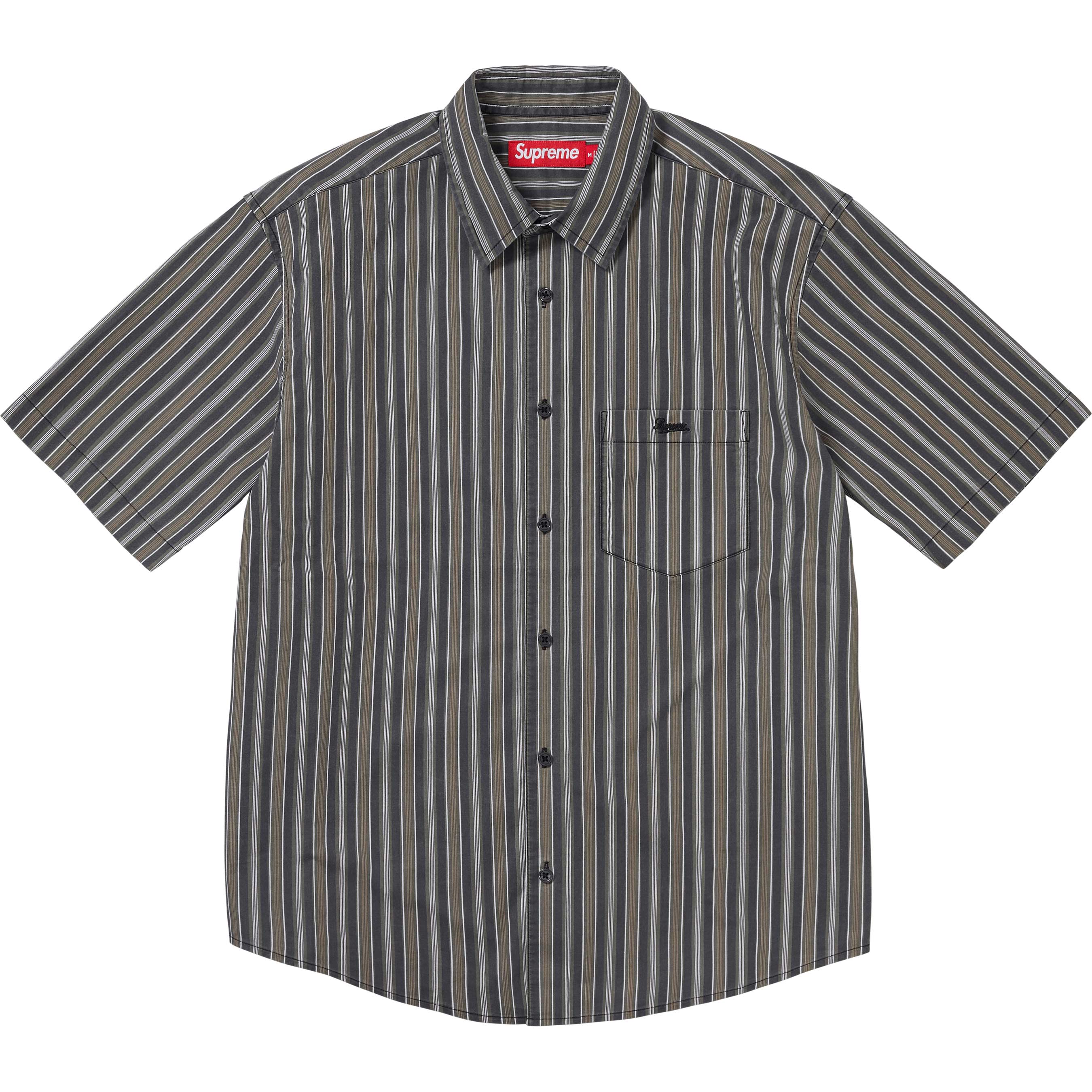 Loose Fit Multi Stripe S/S Shirt