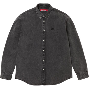 Supreme ダークグレー デニムシャツ L Supreme ダークグレー デニムシャツ L