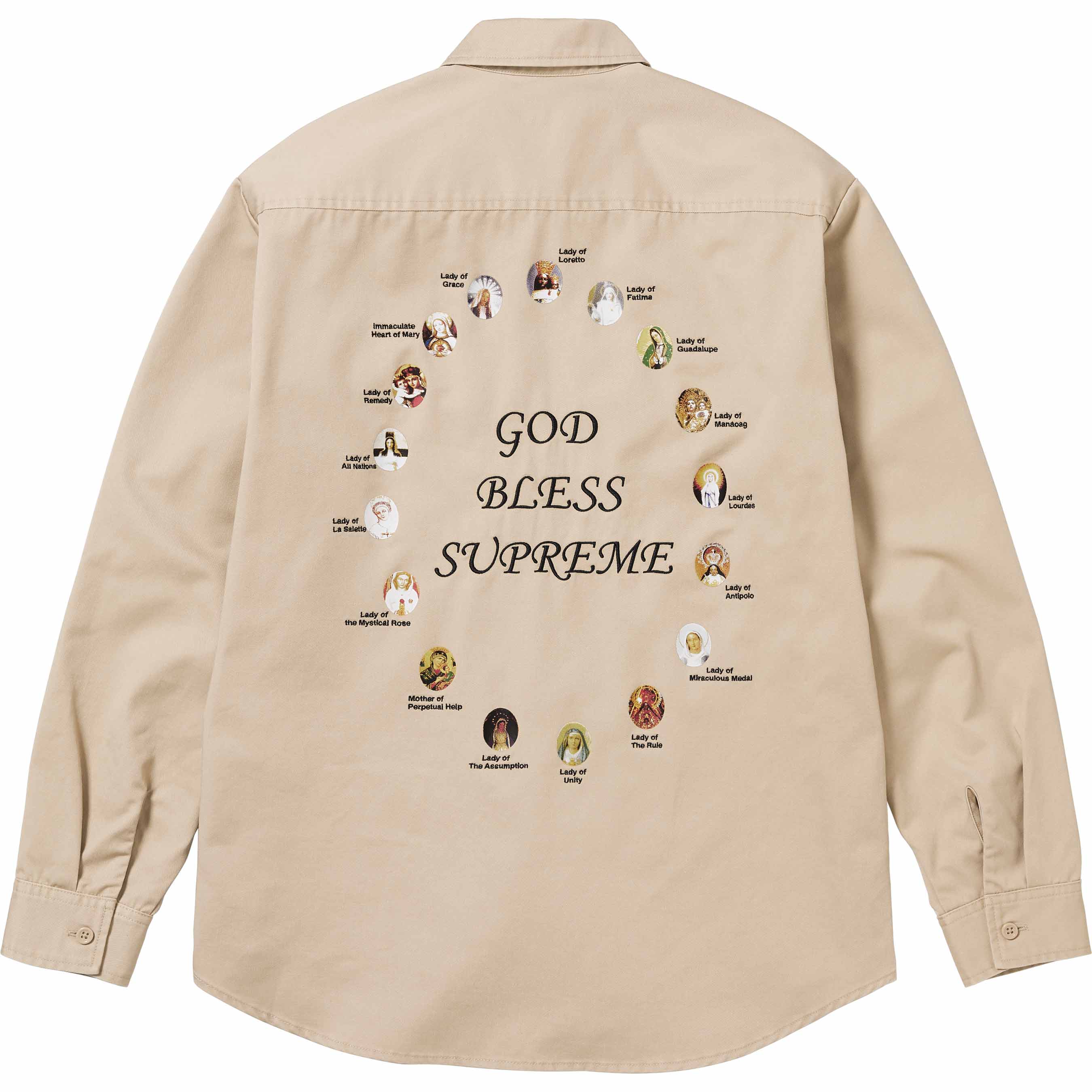 Supreme Our Lady Work Shirt 