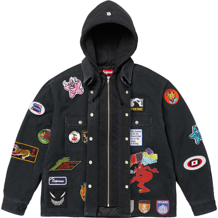 売れ筋介護用品も！ - Shirt Up Zip Hooded Patches Shop Supreme - 小物