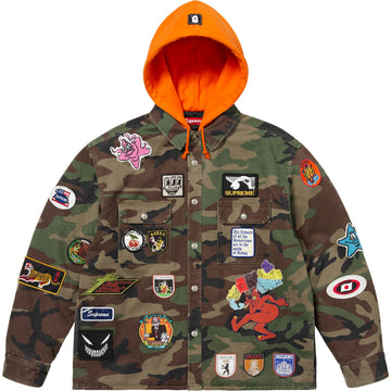 Supreme Small Box Logo Zip Up Hooded Sweatshirt FW17